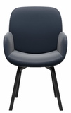 Ekornes Stressless Bay Low Back D200 Dining Chair With Arms *Quick Ship*
