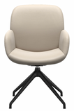 Ekornes Stressless Bay Low Back D350 Dining Chair With Arms *Quick Ship*