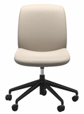Ekornes Stressless Bay Low Back Armless Office Chair *Quick Ship*