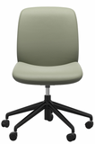 Ekornes Stressless Bay Low Back Armless Office Chair *Quick Ship*