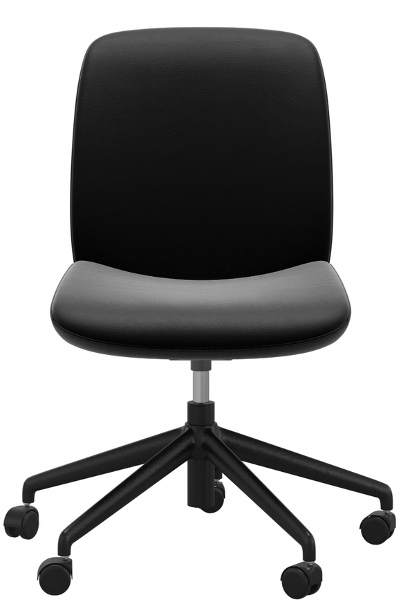 Ekornes Stressless Bay Low Back Armless Office Chair *Quick Ship*