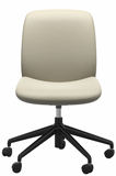 Ekornes Stressless Bay Low Back Armless Office Chair *Quick Ship*