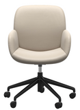 Ekornes Stressless Bay Low Back Office Chair With Arms *Quick Ship*
