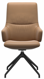 Ekornes Stressless Mint High Back D350 Dining Chair With Arms *Quick Ship*