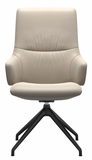 Ekornes Stressless Mint High Back D350 Dining Chair With Arms *Quick Ship*