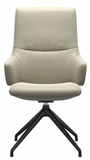 Ekornes Stressless Mint High Back D350 Dining Chair With Arms *Quick Ship*