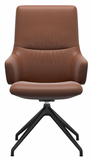 Ekornes Stressless Mint High Back D350 Dining Chair With Arms *Quick Ship*