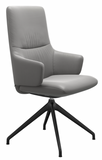 Ekornes Stressless Mint High Back D350 Dining Chair With Arms *Quick Ship*