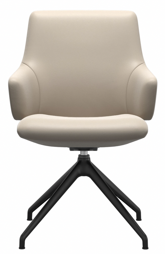 Ekornes Stressless Laurel Low Back D350 Dining Chair With Arms *Quick Ship*