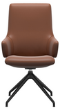 Ekornes Stressless Laurel High Back D350 Dining Chair With Arms *Quick Ship*