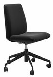 Ekornes Stressless Laurel Low Back Armless Office Chair *Quick Ship*