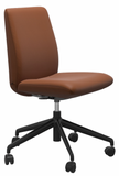 Ekornes Stressless Laurel Low Back Armless Office Chair *Quick Ship*