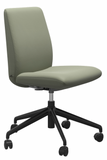 Ekornes Stressless Laurel Low Back Armless Office Chair *Quick Ship*