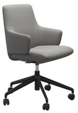 Ekornes Stressless Laurel Low Back Office Chair With Arms *Quick Ship*