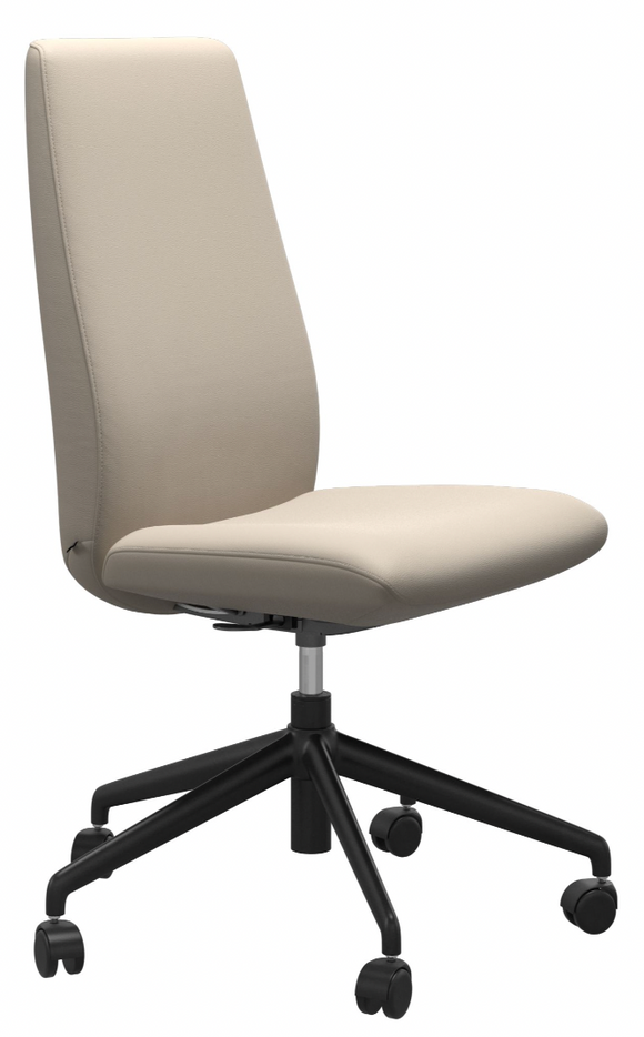Ekornes Stressless Laurel High Back Armless Office Chair *Quick Ship*