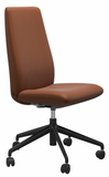 Ekornes Stressless Laurel High Back Armless Office Chair *Quick Ship*