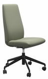 Ekornes Stressless Laurel High Back Armless Office Chair *Quick Ship*
