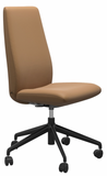 Ekornes Stressless Laurel High Back Armless Office Chair *Quick Ship*