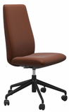Ekornes Stressless Laurel High Back Armless Office Chair *Quick Ship*