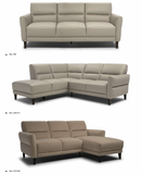 Natuzzi C297 Tris Sofa