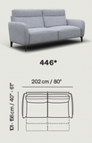 Natuzzi C326 Breeze Sofa