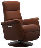 Ekornes Stressless Mike Large Power Wood Recliner *Quick Ship*