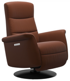 Ekornes Stressless Mike Large Power Wood Recliner *Quick Ship*