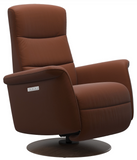 Ekornes Stressless Mike Large Power Wood Recliner *Quick Ship*