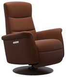 Ekornes Stressless Mike Large Power Wood Recliner *Quick Ship*