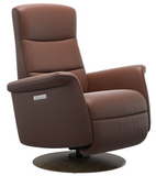 Ekornes Stressless Mike Large Power Wood Recliner *Quick Ship*
