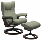 Ekornes Stressless Wing Large Signature Matte Black *Quick Ship*