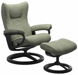Ekornes Stressless Wing Small Signature Matte Black *Quick Ship*
