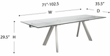 Eurostyle Delano 38801 Dining Table
