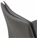Kube Import C498 MaxSoft Hydraulic Counter Stool