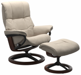 Ekornes Stressless View Large Signature Recliner with Ottoman