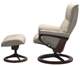 Ekornes Stressless View Large Signature Recliner with Ottoman