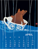 2027 Linnea 11" x 14" Poster Calendar Artwork From Johanna Riley