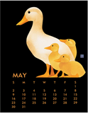2027 Linnea 11" x 14" Poster Calendar Artwork From Johanna Riley