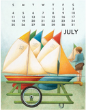 2027 Linnea 11" x 14" Poster Calendar Artwork From Johanna Riley