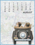 2027 Linnea 11" x 14" Poster Calendar Artwork From Johanna Riley