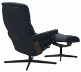 Ekornes Stressless Mayfair Large Cross Chair Recliner With Ottoman