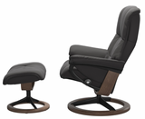 Ekornes Stressless Mayfair Large Signature Recliner with Ottoman
