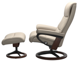 Ekornes Stressless View Large Signature Recliner with Ottoman