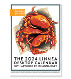 2024 Linnea 5 x 7" Desktop Calendar Artwork From Johanna Riley