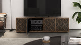 BDI Elements 8703 Weave Media + Storage Console *Quick Ship*