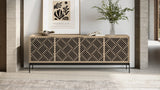 BDI Elements 8709 Weave Media + Storage Console *Quick Ship*