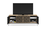 BDI Elements 8709 Weave Media + Storage Console *Quick Ship*