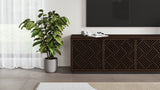 BDI Elements 8703 Weave Media + Storage Console *Quick Ship*