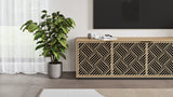 BDI Elements 8703 Weave Media + Storage Console *Quick Ship*
