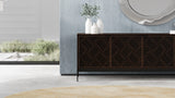 BDI Elements 8709 Weave Media + Storage Console *Quick Ship*